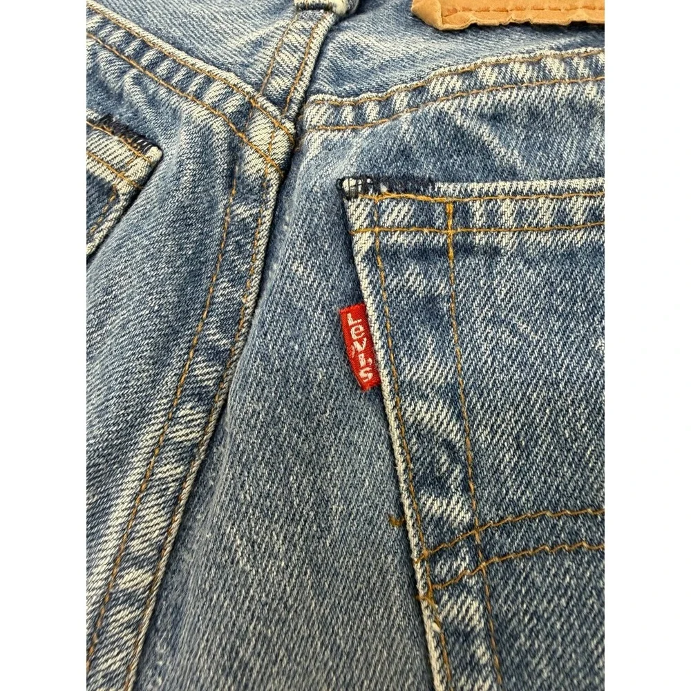 Vintage Levi's 26501-0119 USA Jeans 32x31 DEVS Wash Em Hot Tag 1980s Rare
